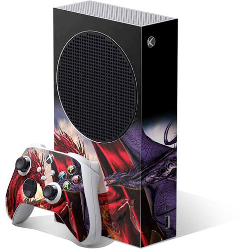 Dragon Battle by Ruth Thompson Xbox Series S Skins